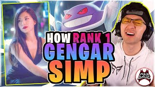 I CARRIED A HOT E-GIRL to MASTER wth GENGAR in Pokémon UNITE