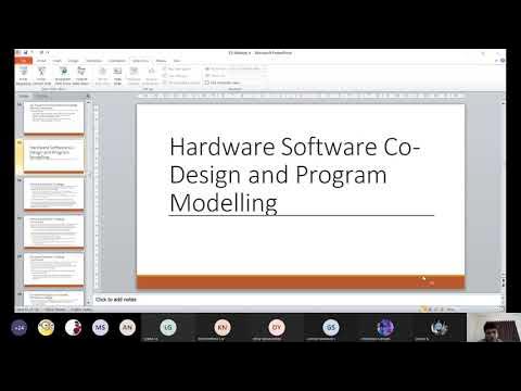 Hardware Software Co-Design and Program Modelling - YouTube