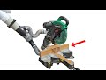 Can I Improve the Dust Collection of my Miter Saw with Excessive Mahogany?