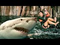 أربع بنات محبوسين تحت البحر مع أكبر قرش على كوكب الأرض ملخص فيلم 47 Meters Down 