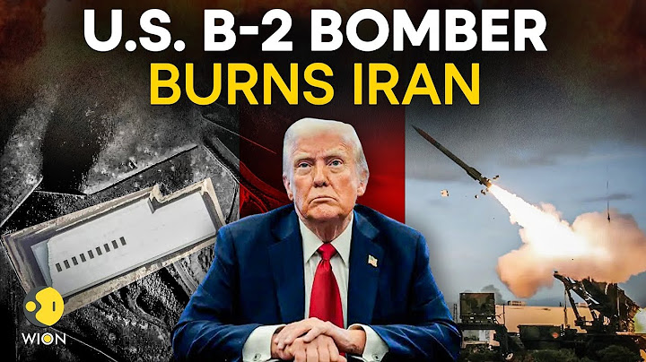 US Attacks Iran LIVE: US B-2 Bombers Strike Iran's Nuclear Sites | Trump Strikes Iran | War LIVE
