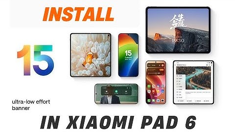 🔥 Hoe installeer ik ColorOS 15 op mijn Xiaomi Pad 6 zonder pc of laptop? 🔥