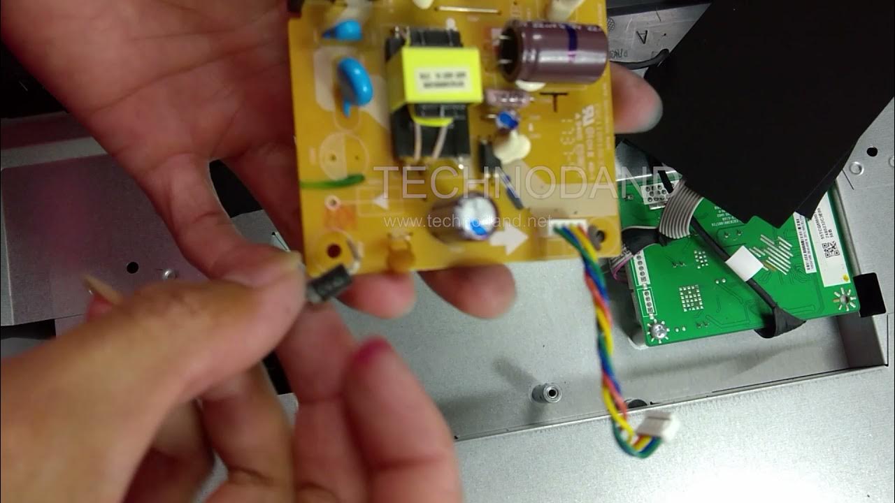 Как заменить лампу в мониторе acer p223w