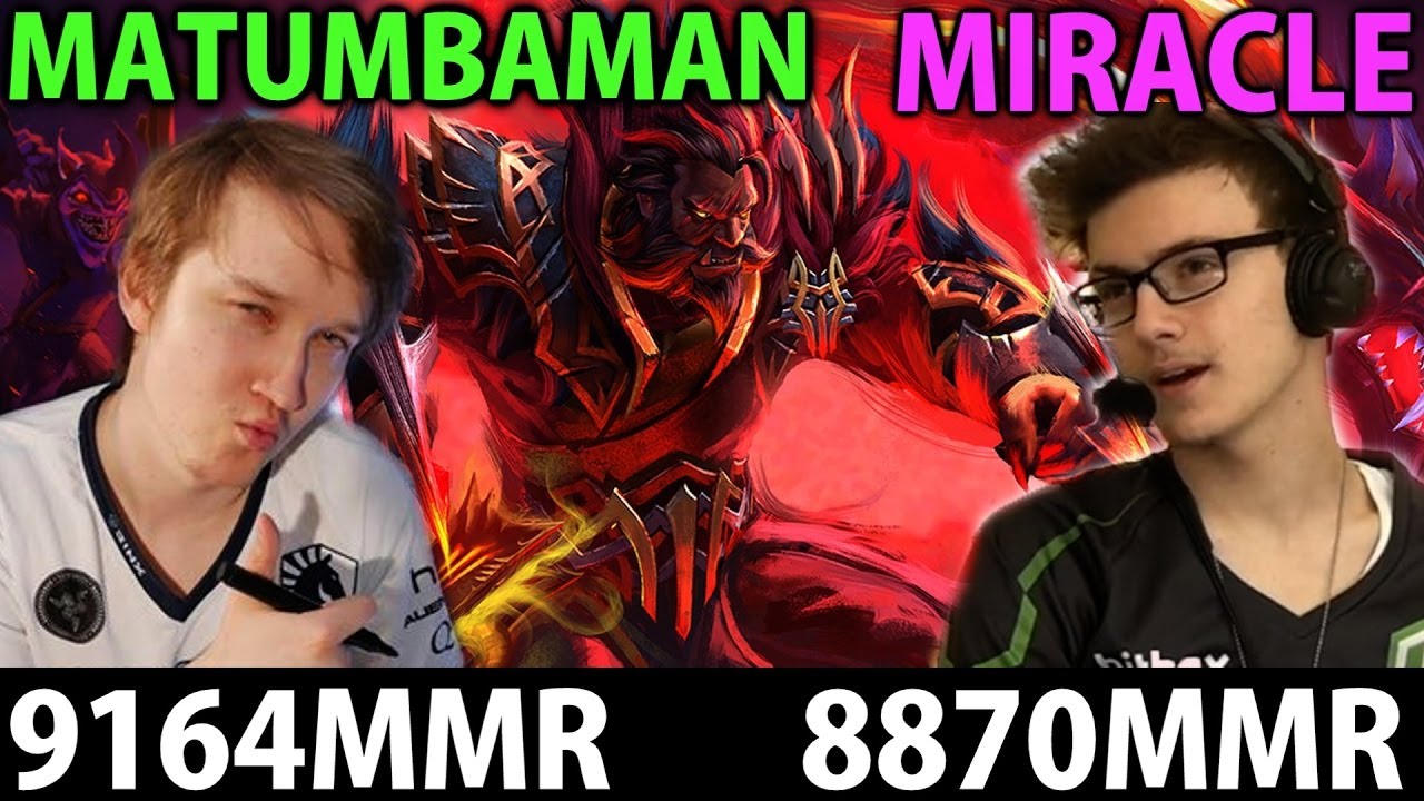 Miracle- [Axe] & Matumbaman [Lycan] Dota2: Wolf is at Your Door