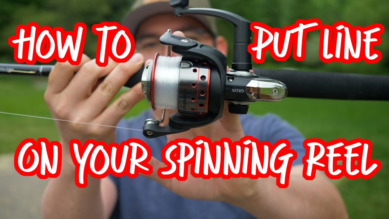How to Spool a Spinning ReelWITHOUT Line Twists 