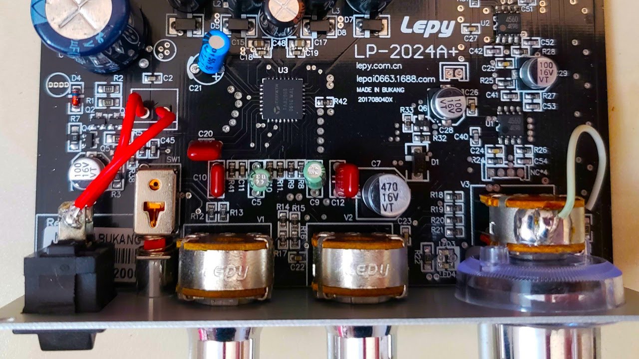 Lepy LP2024A+ Amplifier with Tripath TAA2008 Chipset YouTube