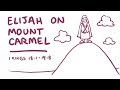 Elijah on mount carmel bible animation 1 kings 1811918