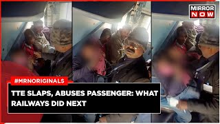 Viral Video | Ticket Checker Slaps, Abuses Passenger On Train | Railway Minister Responds | Top News