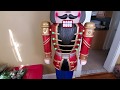 68" lighted Nutcracker blow mold from Walmart