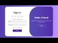 How to make Animated Login Page | HTML, CSS, and JavaScript Tutorial