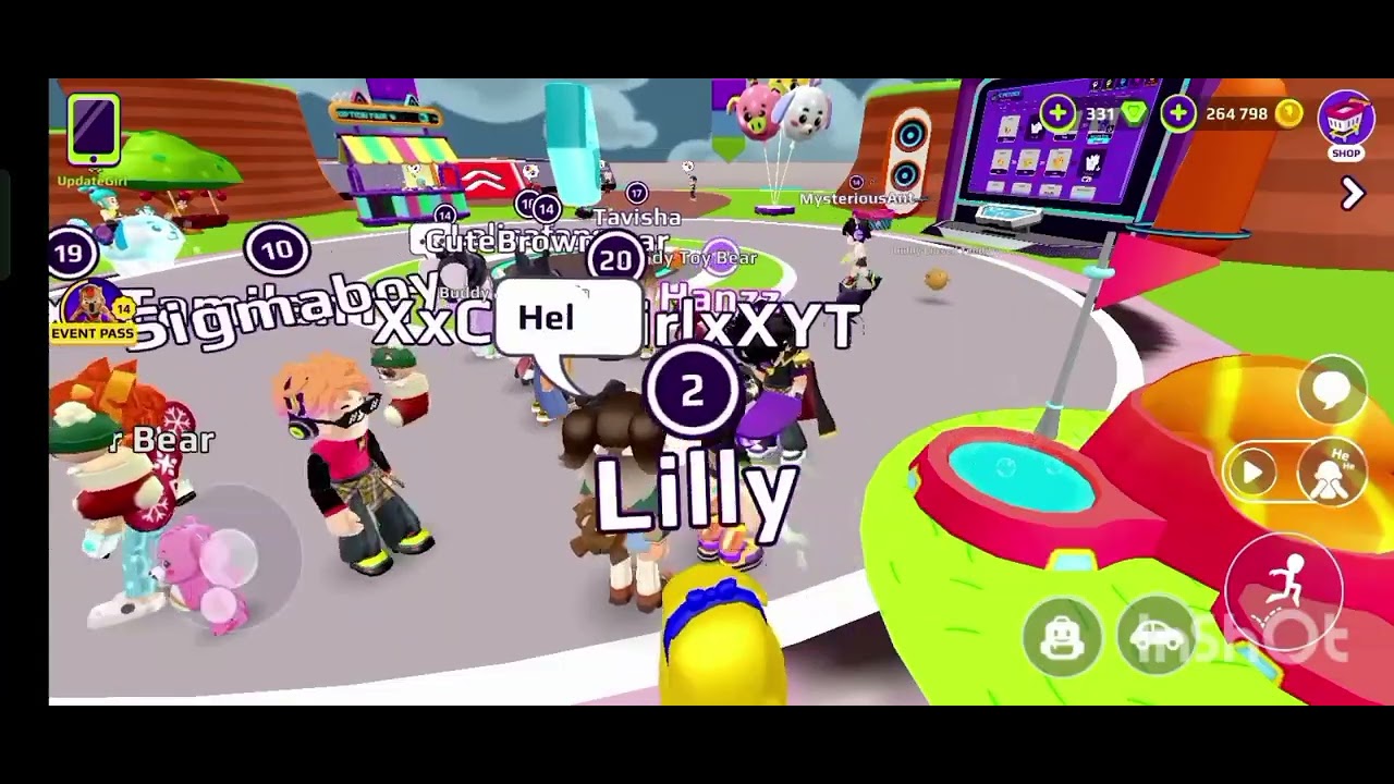 Pet trading and meeting my friends (first video)