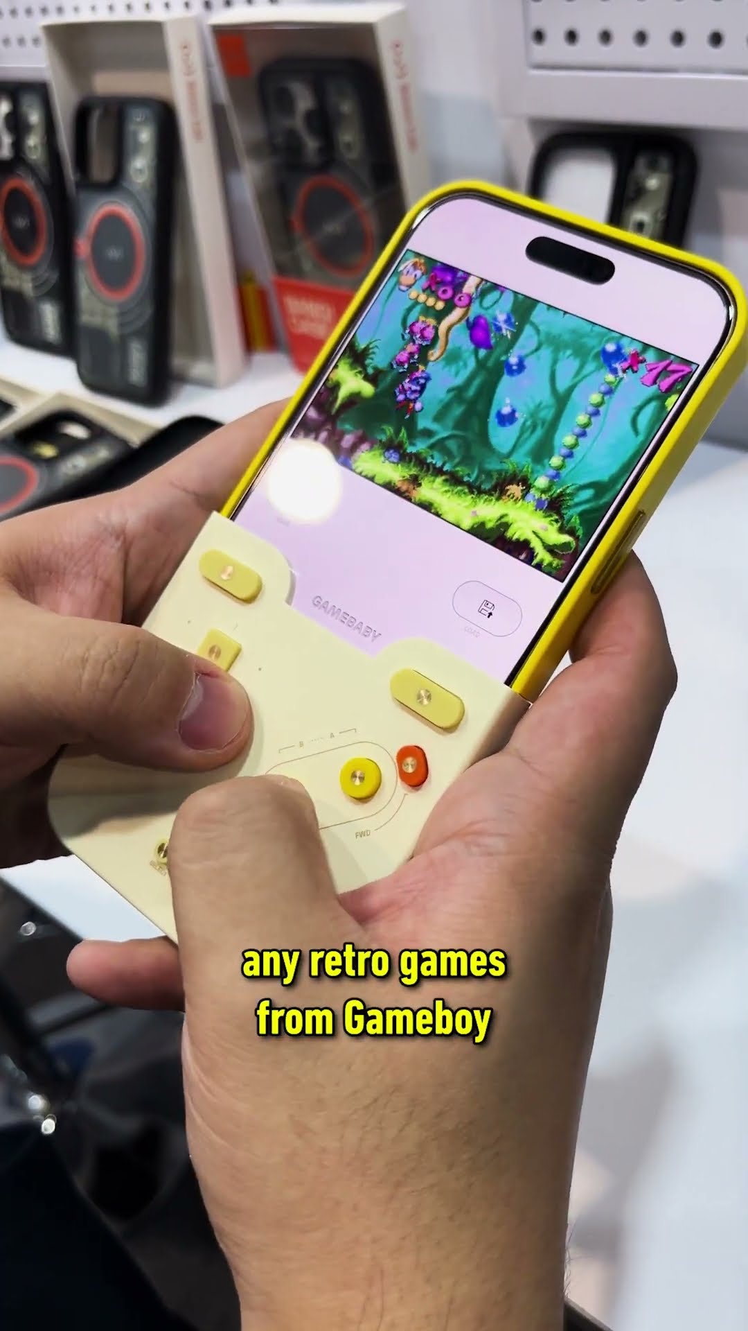 This phone case makes you FEEL like you're playing a Game Boy #ces2025 Presented by @AFBlueTube