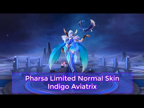 Pharsa Limited Normal Skin (Indigo Aviatrix) - Mobile Legend - Indonesia @DeltaGamingID