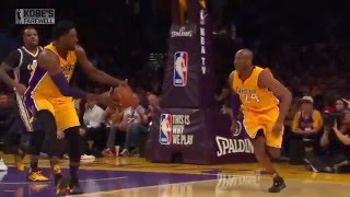 Kobe Bryant's Block and Bucket vs Jazz | April 13, 2016 | NBA 2016 | Kobe's Last Game