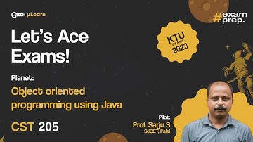 Object Oriented Programming using Java CST 205 | Let