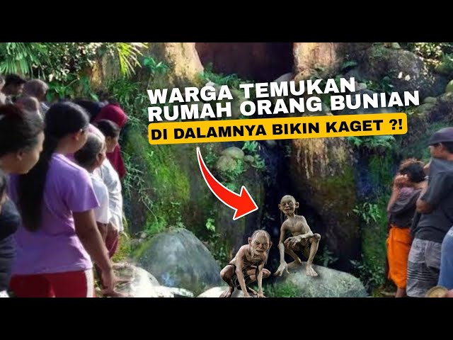 GEGER VIRAL !! WARGA TEMUKAN RUMAH ORANG BUNIAN, PINTU SEMPIT DALAMNYA BIKIN KAGET ?! class=