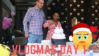 VLOGMAS DAY 1 | BABY SHOWER | South African Youtuber