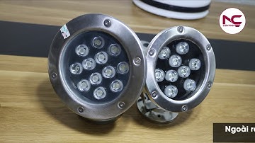 Báo giá đèn âm nước 12w nhập khẩu cao cấp