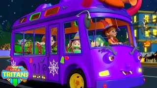 Halloween Roues Dans le Bus et Dessin Animé Vidéo en Français