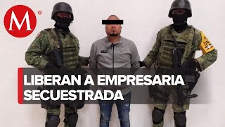 En operativo de detención de 'El Marro' liberan a empresaria secuestrada