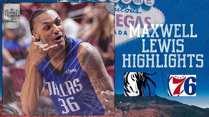 Maxwell Lewis (23 Points) Highlights vs. Philadelphia 76ers Summer League | July 16, 2025