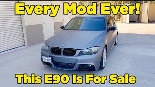 All The Mods I&#39;ve Ever Done To My E90 BMW!  Took 8 Years!