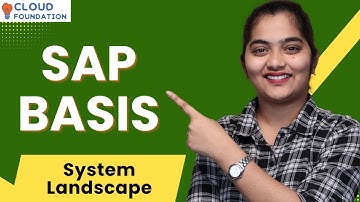 System Landscape in SAP Basis | SAP Basis System Landscape | SAP Basis | SAP | CloudFoundation