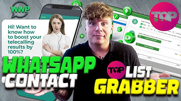 Whatsapp Contact List Grabber 🔥 How can I Extract Contacts from WhatsApp?