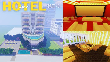 How to make a HOTEL in Minecraft | Part - 3 of Tutorial | MMT