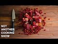 HOW TO OPEN A POMEGRANATE