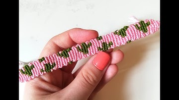 diy cactus bracelet (alpha)