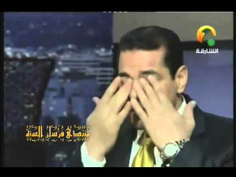بكاء شديد للمذيع أمام الشيخ محمد حسان مؤثر  
