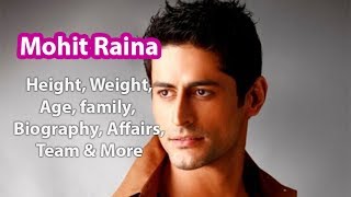 Mohit Raina Height,Weight,Age,Family,Salary,Wife and more