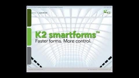 07 26 12 Faster forms  More control   A K2 smartforms webinar