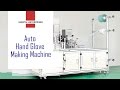 Auto hand glove making machine