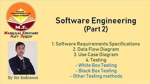SOFTWARE ENGINEERING PART 2 | BY SIR INDRASON