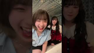 【TikTok】jkポリス見えちゃった！