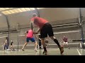 Andrews kemp vs hodgson  siu  badminton mens doubles feb 2024 part 2