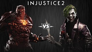 Injustice 2 - Атроцитус против Джокера - Intros & Clashes (rus)