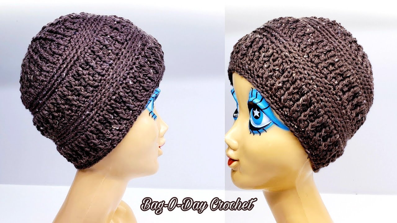 Learn How to Crochet a Beanie that Fits! • Oombawka Design Crochet