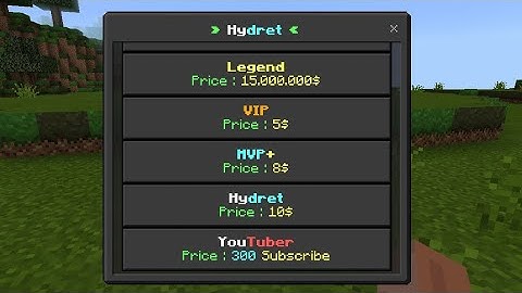 [Review] RankShop | PocketMine | Plugin