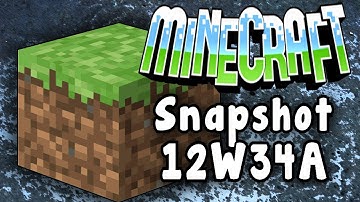 Snapshot 12W34A Overview! Minecraft!