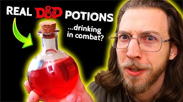 Drinking "REAL" D&D Potions in COMBAT!