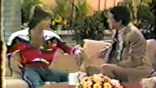 Andy Gibb - Interview with Regis Philbin 1 (Pirates of Penzance)