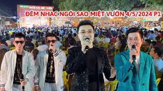 Ca sĩ Dương Ngọc Thái cảm động bà con lội mưa tới hát liền 4 bài, Khương Dừa phải lên 'giải cứu'...