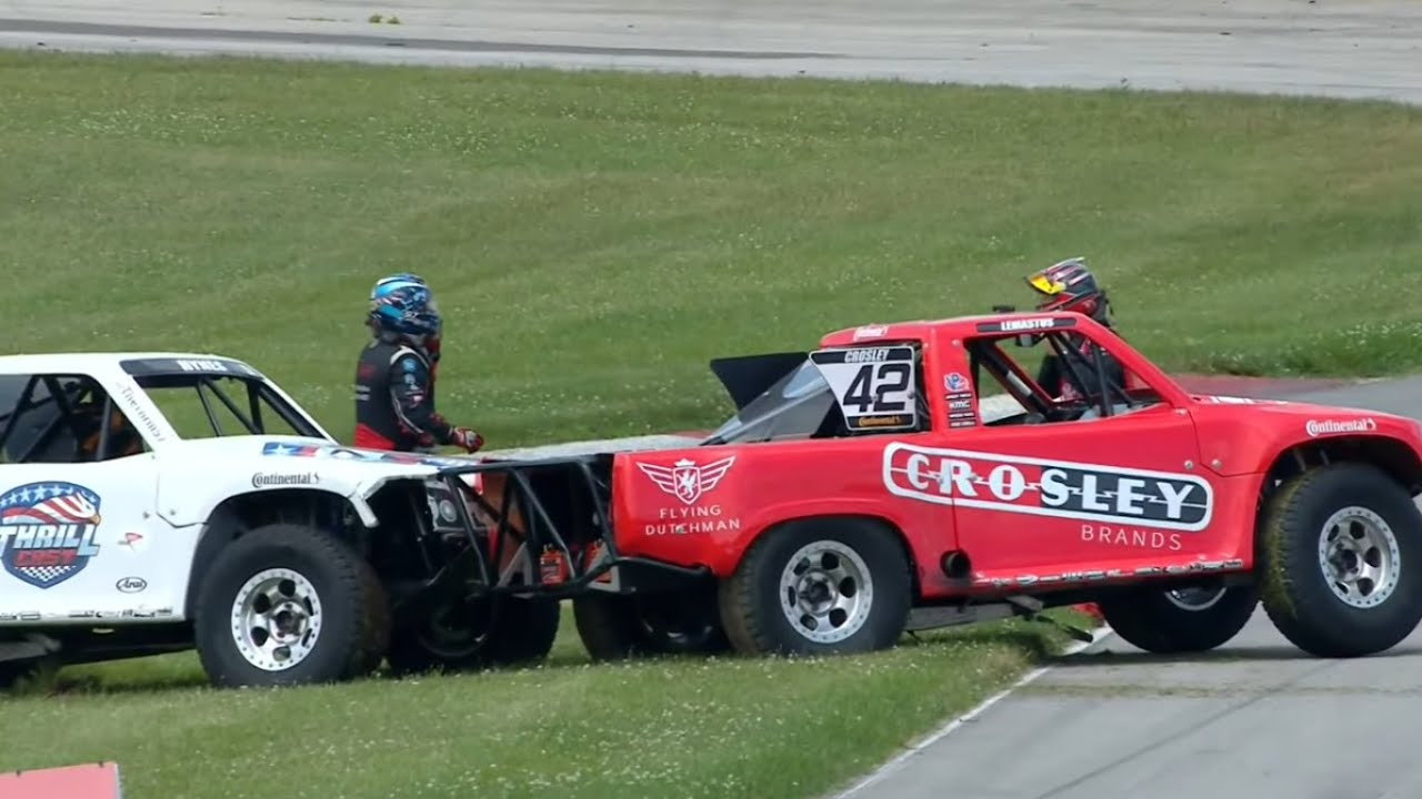 Fireworks after 2021 Mid-Ohio Race 1