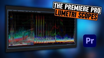 The Lumetri Scopes Panel In Adobe Premiere Pro 2025.