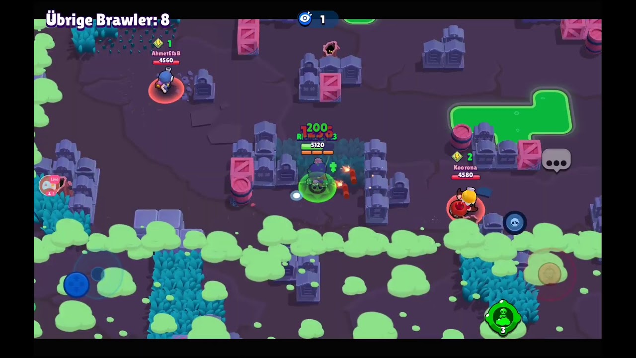 Jacky auf Rang 25 für mein Freund Erik🔴Brawlstars live ...