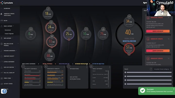 Cymulate's Security Validation Platform in 3 Minutes