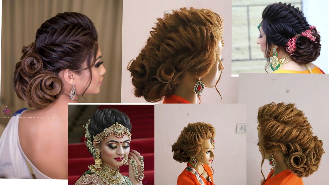 Latest Twisted Updo Hairstyle By Sunil Kumar Creative Hairstylist